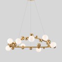 Loft Industry Modern - Gold Bubbles Neoform